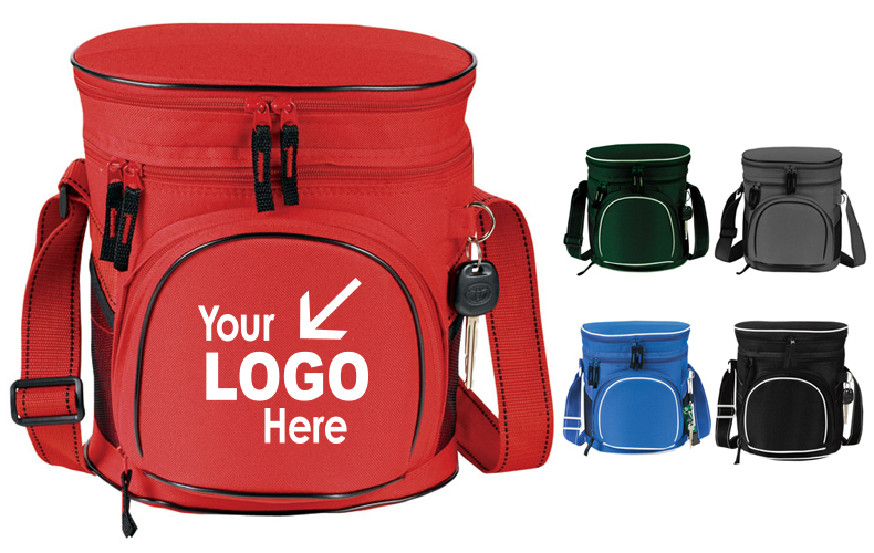 Double Compartment 12 Pack "Golf" Cooler Double Compartment 12 Pack "Golf" Cooler